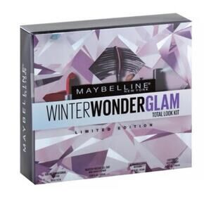 Maybelline Winter Wonder Glam Total Look Kit Limited Edition 4 Pc Set NEW